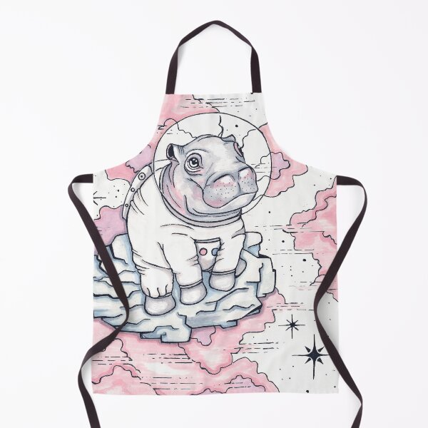 Item preview, Space hippo 2 - Copic drawing designed and sold by SenioritaAwesom.