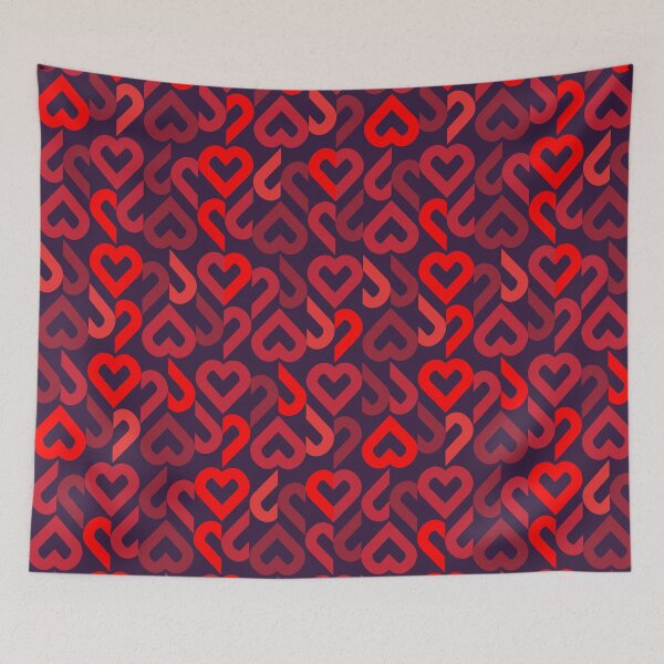 Item preview, Hearts design for home decor and apparel designed and sold by Yaroslav Pronyuk.