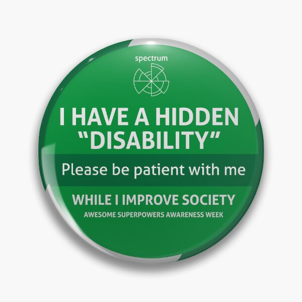 Item preview, Awesome hidden "disability" designed and sold by TotalKejas.