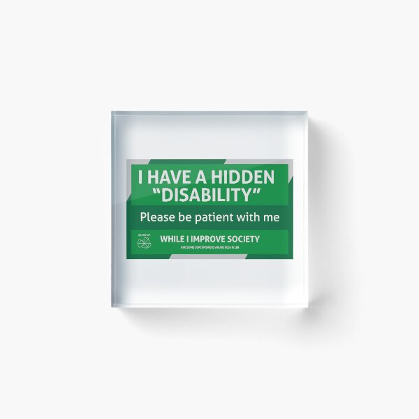 Item preview, Awesome hidden "disability" designed and sold by TotalKejas.
