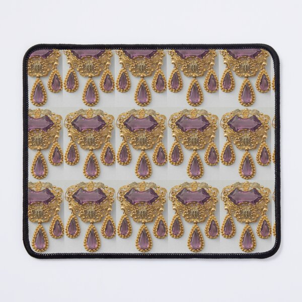 Item preview, MY GOLD & PURPLE DIAMOND EARRING designed and sold by THE GOOD FIND.