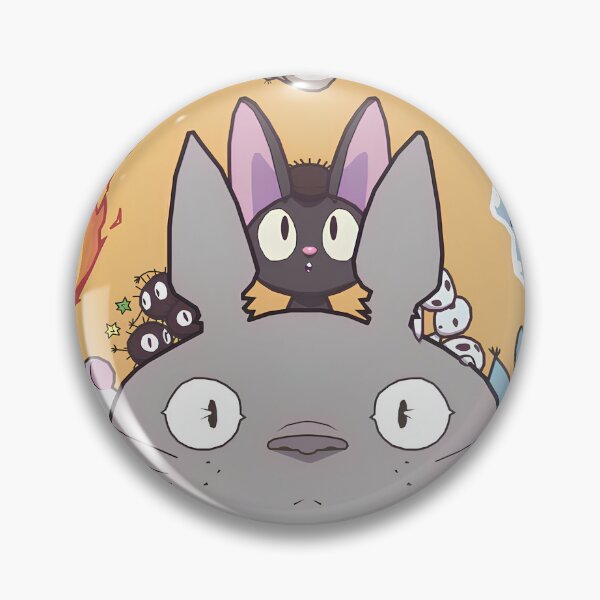 Item preview, cute chuby monster [[totoros]] %[ghiblis]%- playing aways with friends designed and sold by mc-montgomery.