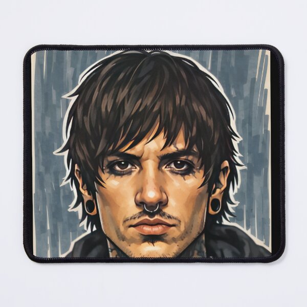 Item preview, Oliver sykes digital painting art #2814 designed and sold by trusty-ben-art.
