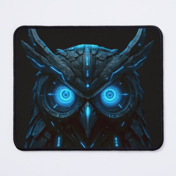 Item preview, Azure Cyber Owl – Cyberpunj Ice Protocol designed and sold by Neo Tokio.