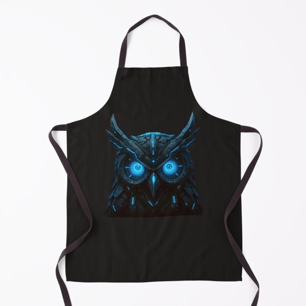 Item preview, Azure Cyber Owl – Cyberpunj Ice Protocol designed and sold by Neo Tokio.