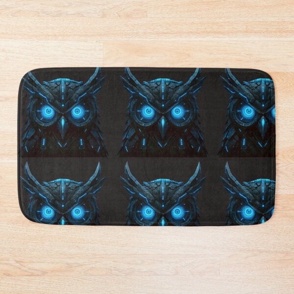 Item preview, Azure Cyber Owl – Cyberpunj Ice Protocol designed and sold by Neo Tokio.