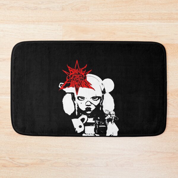 Item preview, Girl Silhouette With Red Typography #5121 designed and sold by trusty-ben-art.