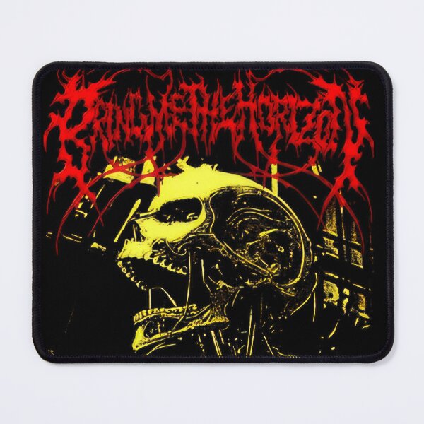 Item preview, Yellow Skull And Red Typography Deathcore #5006 designed and sold by trusty-ben-art.
