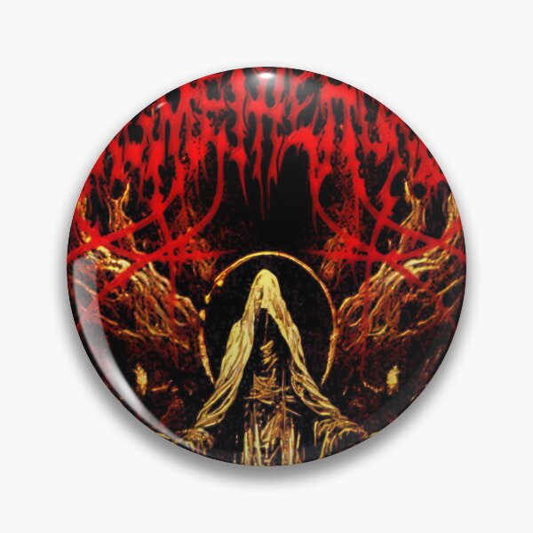 Item preview, Dark Red Typography Black Metal #1089 designed and sold by trusty-ben-art.
