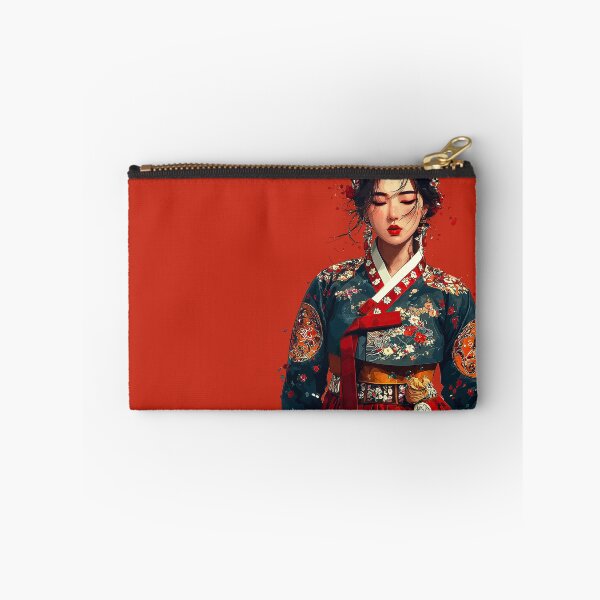 Item preview, Elegant Korean Woman in Traditional Hanbok designed and sold by colorful-white.