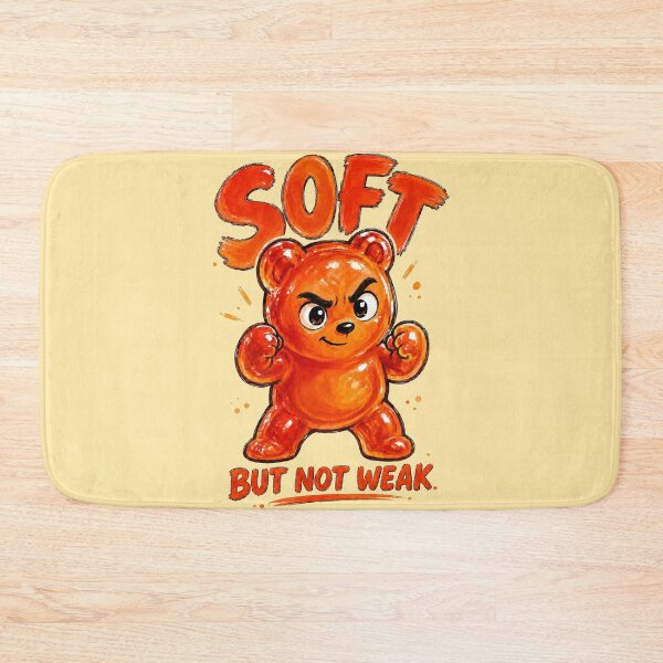 Item preview, Soft But Not Weak Cute Gummy Bear designed and sold by StillWildink.