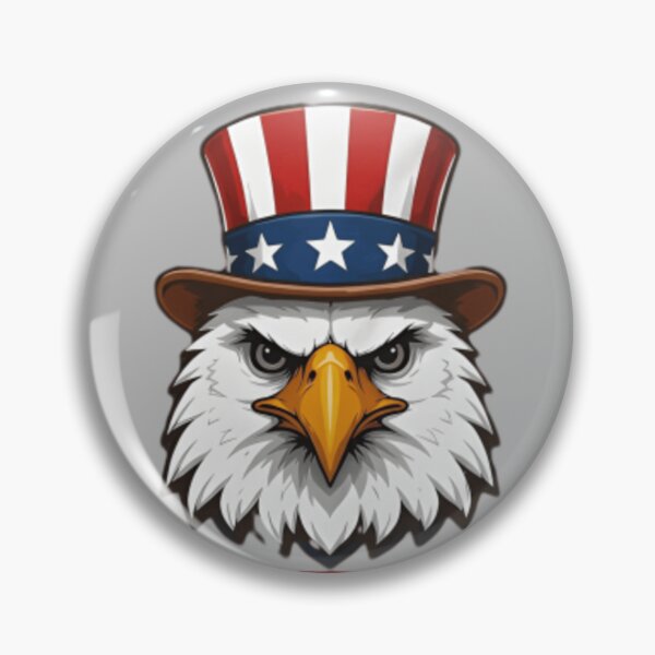 Item preview, Merica Bald Eagle 4th of July Shirt – Funny Patriotic American Pride Tee designed and sold by ZyxDes.