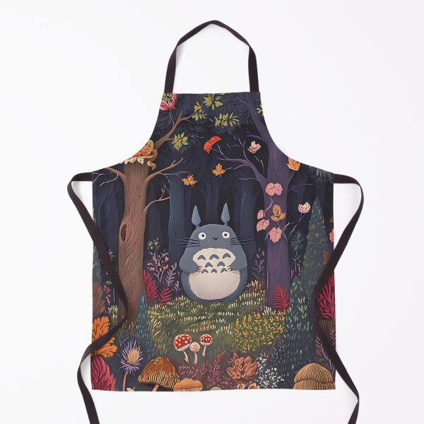 Item preview, Cute drawing art  [[walktotoro]] go -%[ghiblis]%-  aways on forest designed and sold by mc-montgomery.