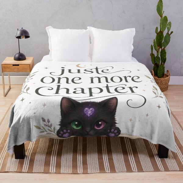 Item preview, Just One More Chapter designed and sold by Potions-and-Paw.