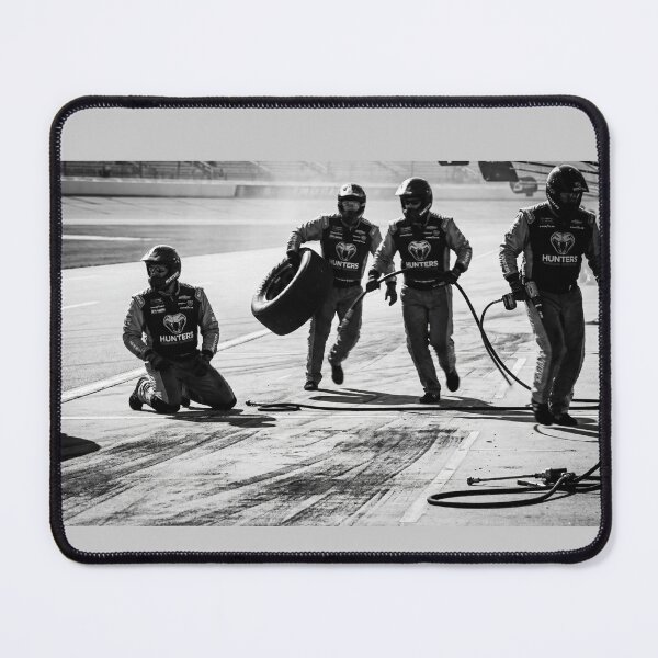 Item preview, Precision Pit Stop – Black & White Motorsport Crew Art designed and sold by ARbyCharlie.