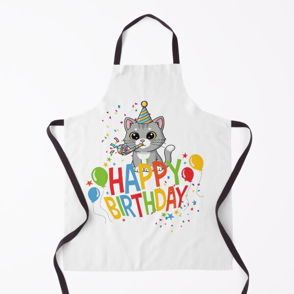 Item preview, Happy Birthday Cat – Cute Party Kitten Birthday Celebration 2 designed and sold by infinitearte.