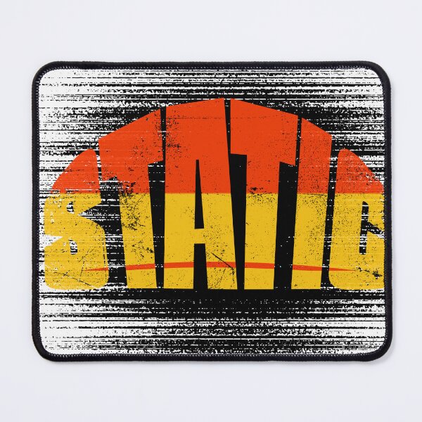 Item preview, Retro Analog TV Static Glitch Art Graphic designed and sold by GraphixByHub.