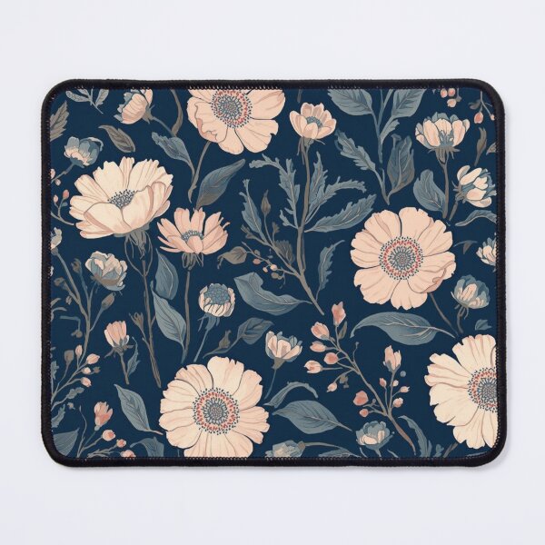 Item preview, Moon Flower Pastel Pattern – Soft Botanical Seamless designed and sold by Art70shop.
