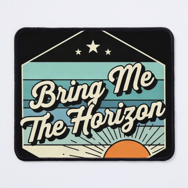 Item preview, Bring Me The Horizon Retro Sunset #9993 designed and sold by trusty-ben-art.