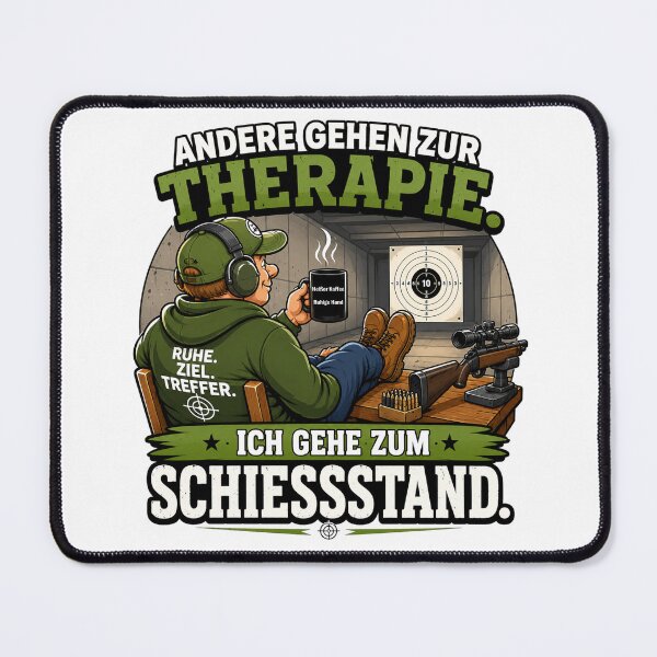 Item preview, Others go to therapy. I go to the shooting range. designed and sold by Peter Kaul.