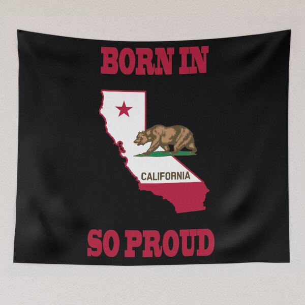 Item preview, CALIFORNIA born proud USA designed and sold by Astralia.