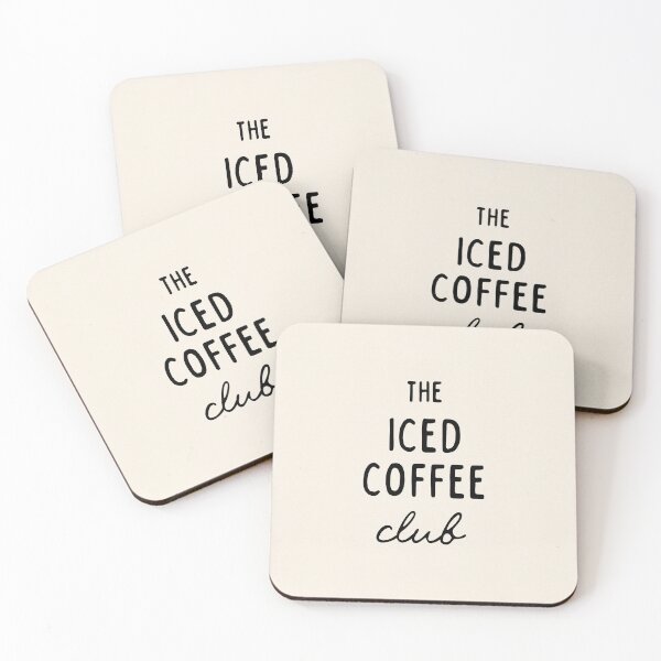 Item preview, The Iced Coffee Club designed and sold by StudioNewLayer.