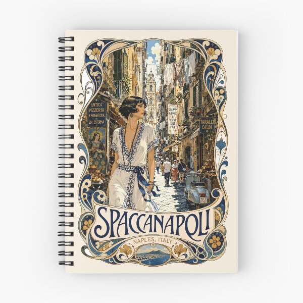 Item preview, Spaccanapoli, Naples, Italy [Ink and Gouache Illustration] designed and sold by elektronen.