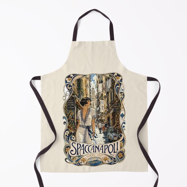 Item preview, Spaccanapoli, Naples, Italy [Ink and Gouache Illustration] designed and sold by elektronen.