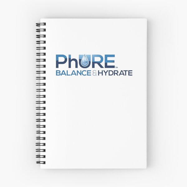 Item preview, phURE Alkaline Water Balance and Hydrate Blue Logo designed and sold by MaxAugusto.