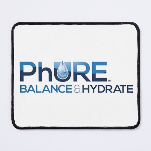 Item preview, phURE Alkaline Water Balance and Hydrate Blue Logo designed and sold by MaxAugusto.