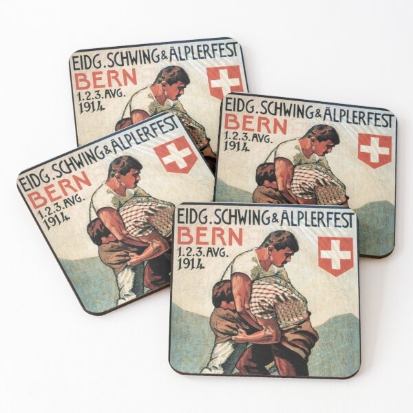 Item preview, Vintage Swiss Poster designed and sold by KALEIDOSCOPE UK.