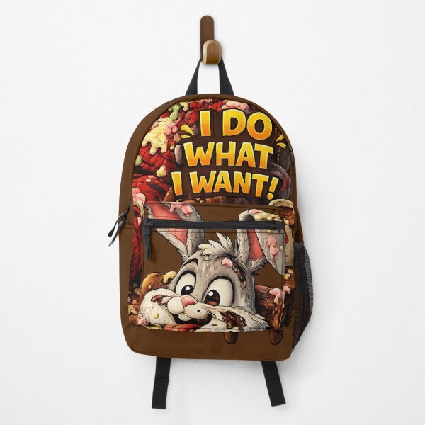 Item preview, I Do What I Want! – Funny Ice Cream Bunny designed and sold by mr.bardook.