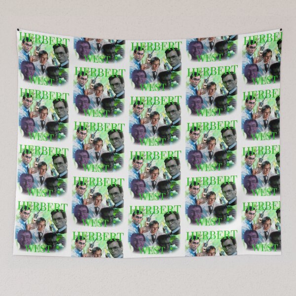 Item preview, Herbert West collage design designed and sold by Roubyn.