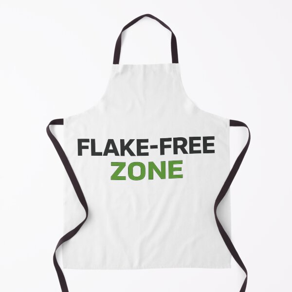 Item preview, Flake-Free Zone Software Testing Typography designed and sold by unscriptedPixel.