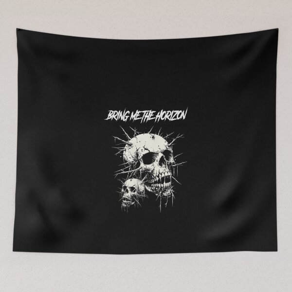 Item preview, Bring Me The Horizon Skull #1232 designed and sold by trusty-ben-art.