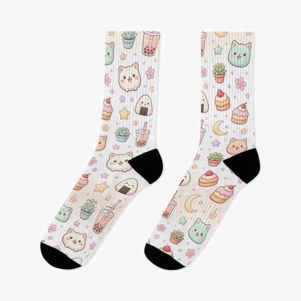 Item preview, Cupcake, cats, sakura and riceballs designed and sold by Helmy Dream.