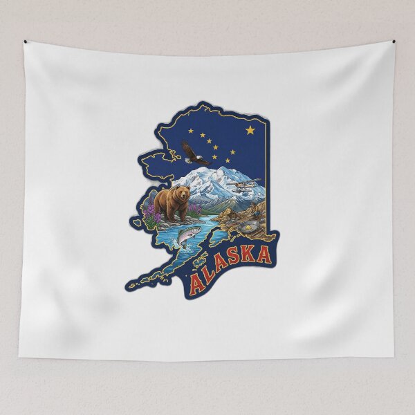 Item preview, Alaska designed and sold by FunFitsFactory.