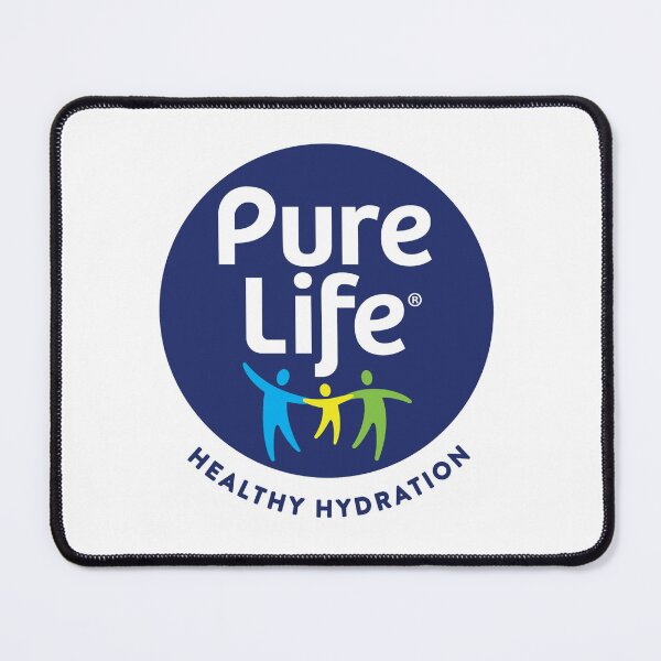 Item preview, Pure Life Healthy Hydration Happy Family Circle Logo designed and sold by MaxAugusto.