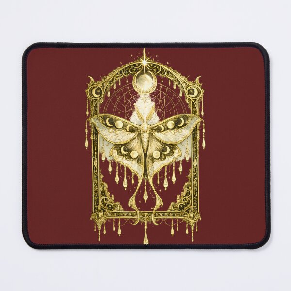 Item preview, Celestial Luna Moth Tarot Art designed and sold by Lizavelle.