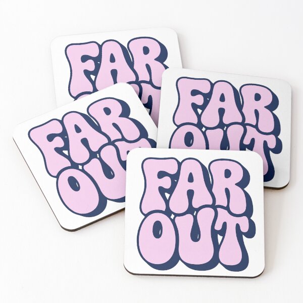 Item preview, Far Out Retro 70s Bubble Font Drop Shadow Typography designed and sold by Ortsas.