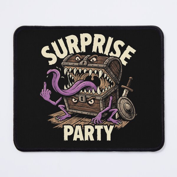 Item preview, Mimic Monster Surprise Party - Funny Tabletop RPG Trap designed and sold by AdyKurniawan.