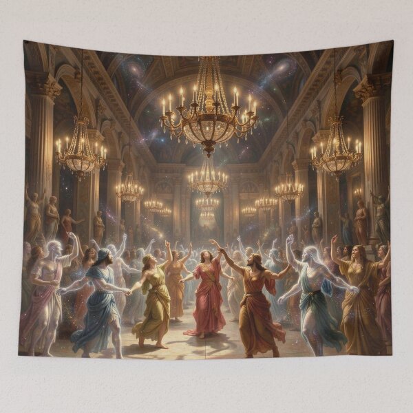 Item preview, The Celestial Pelasgian Ballroom designed and sold by TaBogroupsRed.
