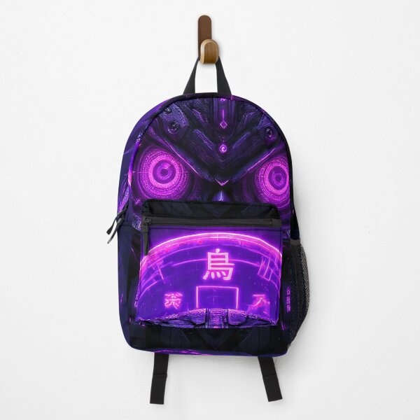 Item preview, Cyber Owl with Purple Neon Eyes designed and sold by Neo Tokio.