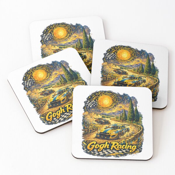 Item preview, Gogh Racing Funny Art Car Racing Driver Motorsport Van Gogh Style designed and sold by anouaroh.