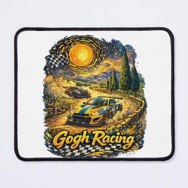 Item preview, Gogh Racing Funny Art Car Racing Driver Motorsport Van Gogh Style designed and sold by anouaroh.
