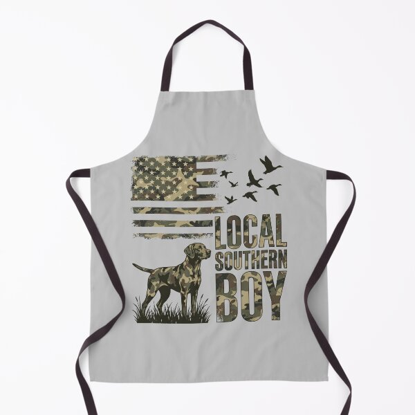 Item preview, Local Southern Boy Camouflage Hunting Dog American Flag designed and sold by ArcaneArtistry.