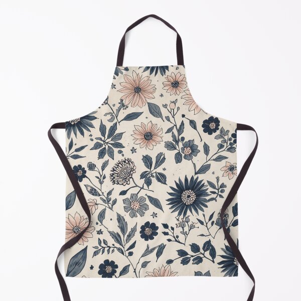 Item preview, Moon Flower Pastel Pattern – Soft Botanical Seamless Design for Fabric & Decor designed and sold by Art70shop.