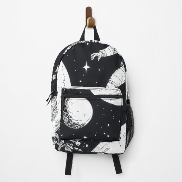 Item preview, Cosmic Astronaut Space Explorer – Celestial Planets & Stars Line Art Design designed and sold by PixPixari.