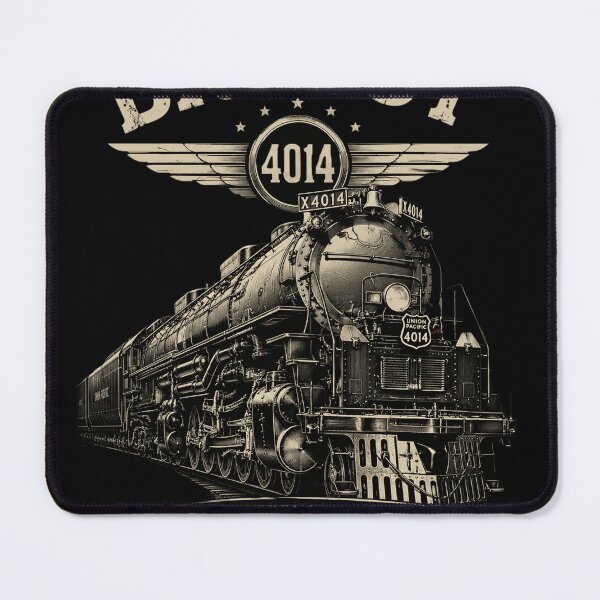 Item preview, Big Boy 4014 Train 4th of July Retro designed and sold by gizzocroccon.