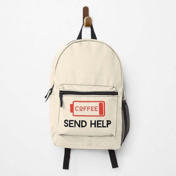 Item preview, Out of Coffee Send Help Funny Quote Coffee Battery  designed and sold by Artycom.
